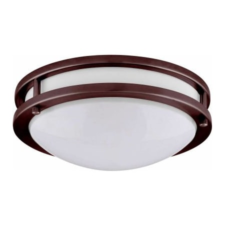 Amax Lighting Amax Lighting LED-JR003BRZ 17" LED 2 Ring Ceiling Fixture, 35W, 4000 CCT, 2900 Lumen, 82 CRI, Bronze LED-JR003BRZ